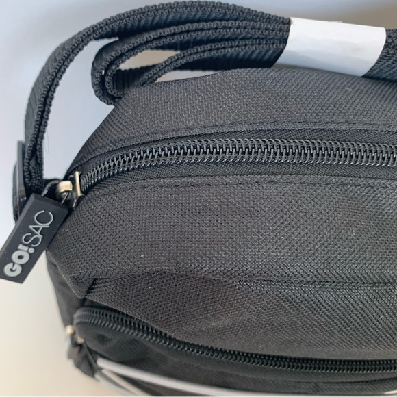 NWT Go Sac Black Crossbody Bag - Picture 4 of 9
